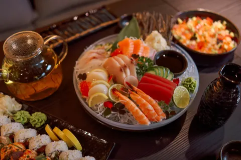 Sushi 4K Wallpaper · food · 3840×2561