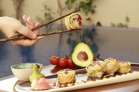 Sushi 4K Wallpaper · food · 3840×2560