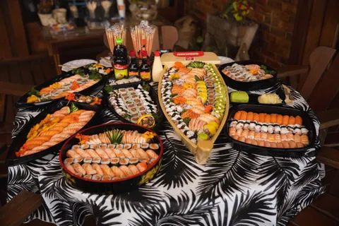 Sushi 4K Wallpaper · food · 3840×2560