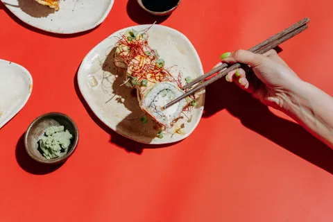Sushi 4K Wallpaper · food · 3840×2561