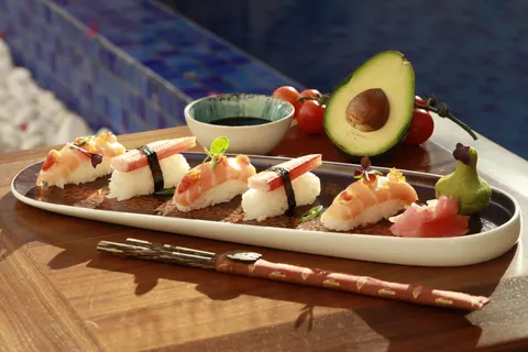 Sushi 4K Wallpaper · food · 3840×2560