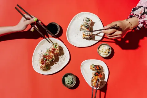 Sushi 4K Wallpaper · food · 3840×2561