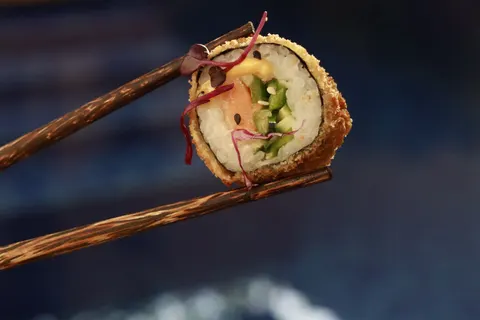 Sushi 4K Wallpaper · food · 3840×2560