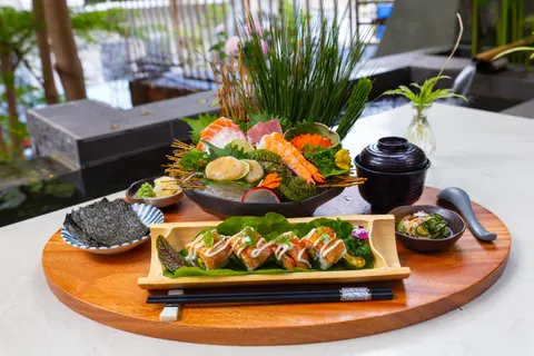 Sushi 4K Wallpaper · food · 3840×2560