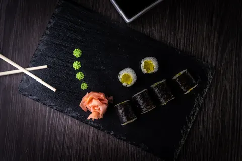 Sushi 4K Wallpaper · food · 3840×2560