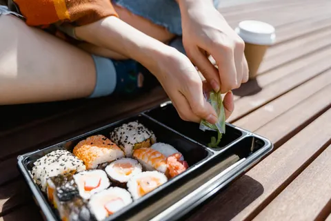 Sushi 4K Wallpaper · food · 3840×2560