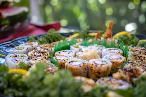 Sushi 4K Wallpaper · food · 3840×2560
