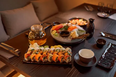 Sushi 4K Wallpaper · food · 3840×2561