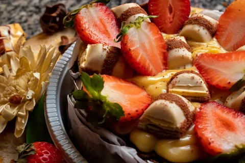 Dessert 4K Wallpaper · food · 3840×2560