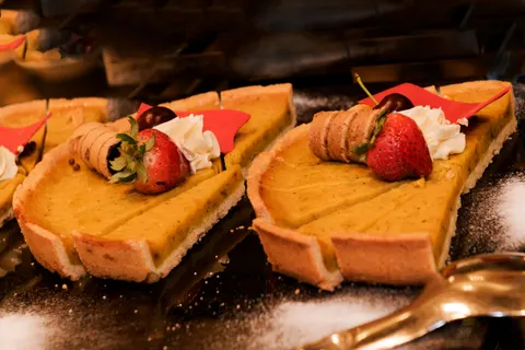 Dessert 4K Wallpaper · food · 3840×2563