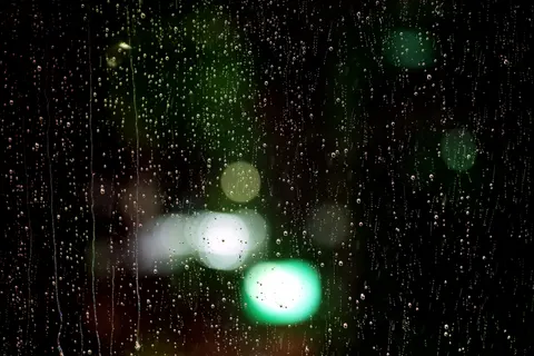 Rain Drops 4K Wallpaper · nature · 3840×2561