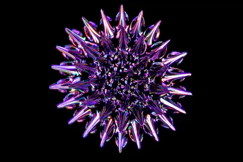 Crystal Glass 4K Wallpaper · abstract · 3840×2560