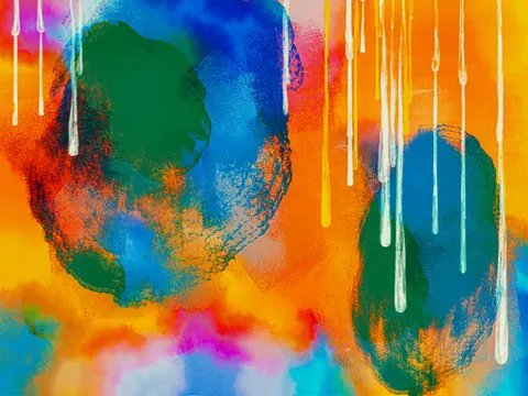 Powder Burst 4K Wallpaper · abstract · 3840×2880