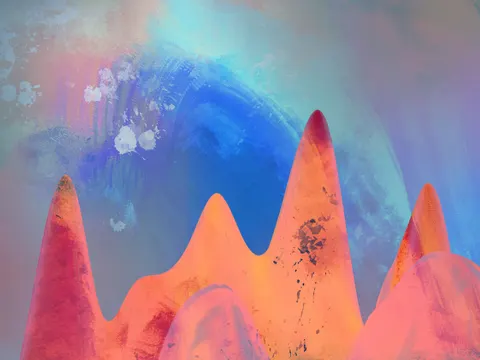 Powder Burst 4K Wallpaper · abstract · 3840×2880