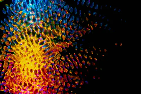 Glowing Particles 4K Wallpaper · abstract · 3840×2560