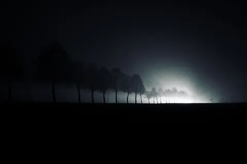 خلفية طريق ضبابي بدقة 4K · nature · 3840×2560