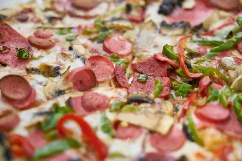 Pizza 4K Wallpaper · food · 3840×2561