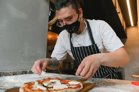 Pizza 4K Wallpaper · food · 3840×2560