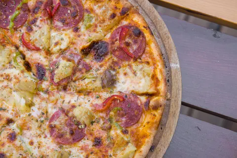 Pizza 4K Wallpaper · food · 3840×2561