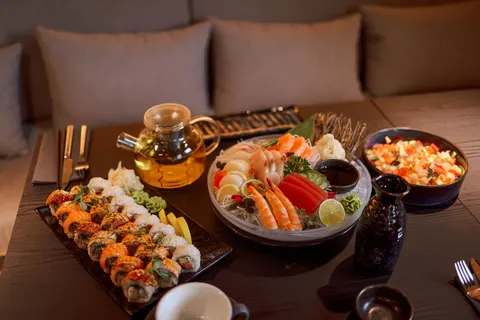 Sushi 4K Wallpaper · food · 3840×2561