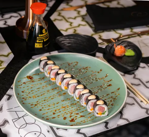 Sushi 4K Wallpaper · food · 3840×3518