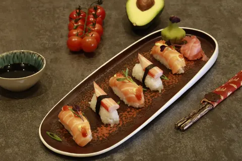 Sushi 4K Wallpaper · food · 3840×2560