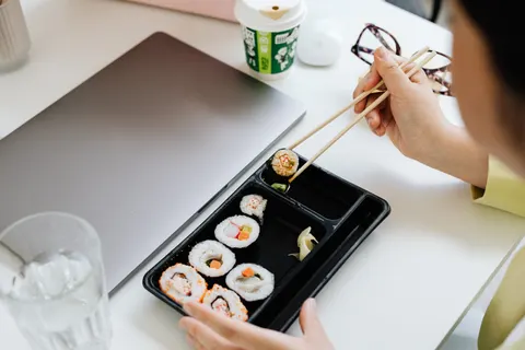 Sushi 4K Wallpaper · food · 3840×2560
