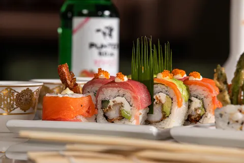 Sushi 4K Wallpaper · food · 3840×2560