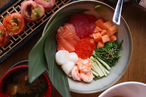 Sushi 4K Wallpaper · food · 3840×2561
