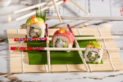 Sushi 4K Wallpaper · food · 3840×2560