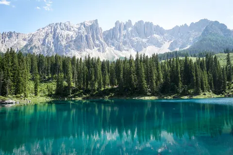 Mountain Lake 4K Wallpaper · mountains · 3840×2560
