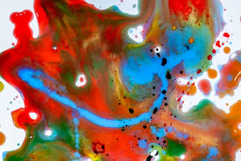 Hình nền Mực Loang Trong Nước 4K · abstract · 3840×2560