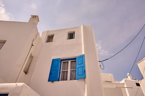 聖托里尼 4K桌布 · architecture · 3840×2555