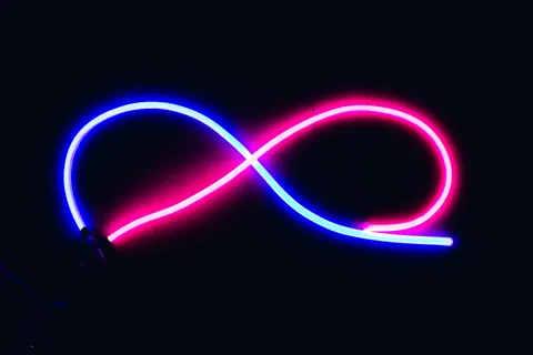 Neon Abstract 4K Wallpaper · abstract · 3840×2560