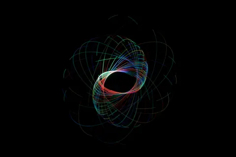 Tapeta Neonowa Abstrakcja 4K · abstract · 3840×2560