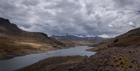The Andes 4K Wallpaper · mountains · 3840×1972