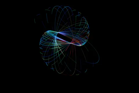 Neon Abstract 4K Wallpaper · abstract · 3840×2560