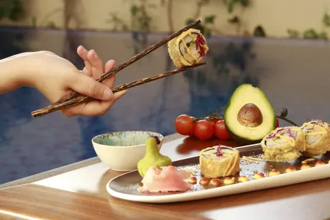 Sushi 4K Wallpaper · food · 3840×2560