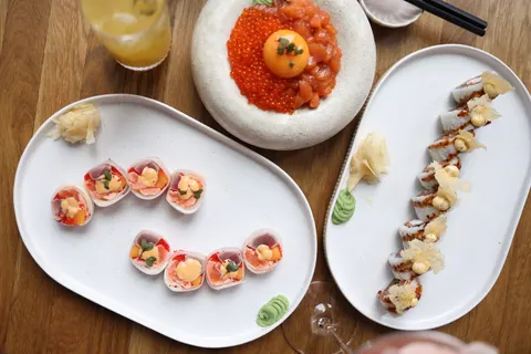 Sushi 4K Wallpaper · food · 3840×2561
