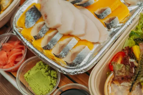 Sushi 4K Wallpaper · food · 3840×2560