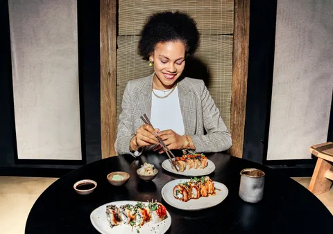 Sushi 4K Wallpaper · food · 3840×2700