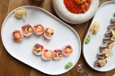 Sushi 4K Wallpaper · food · 3840×2561
