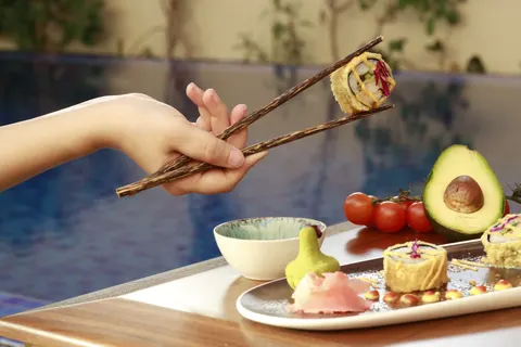 Sushi 4K Wallpaper · food · 3840×2560