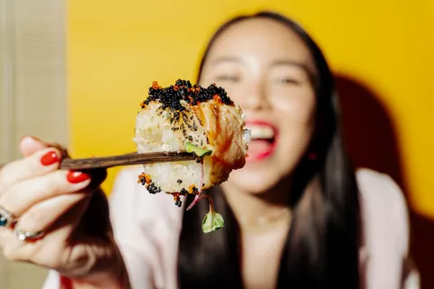 Sushi 4K Wallpaper · food · 3840×2561
