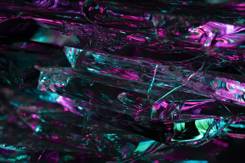 Crystal Glass 4K Wallpaper · abstract · 3840×2560