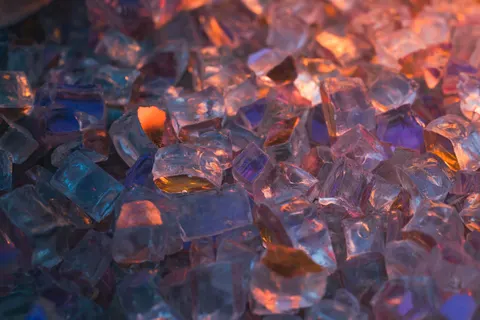 Kristalglas 4K-achtergrond · abstract · 3840×2563