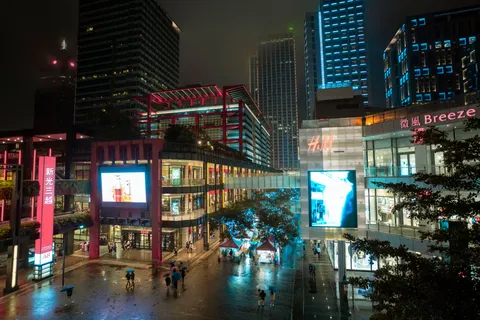 Hong Kong Night 4K Wallpaper · city · 3840×2561