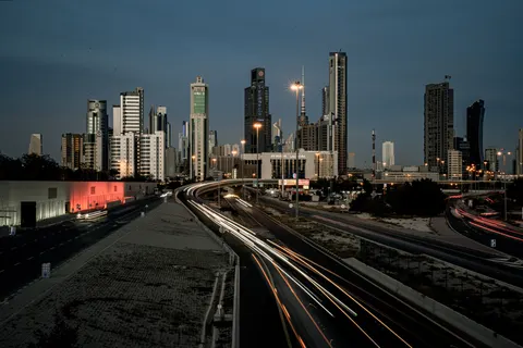 ドバイのスカイライン 4K壁紙 · city · 3840×2560