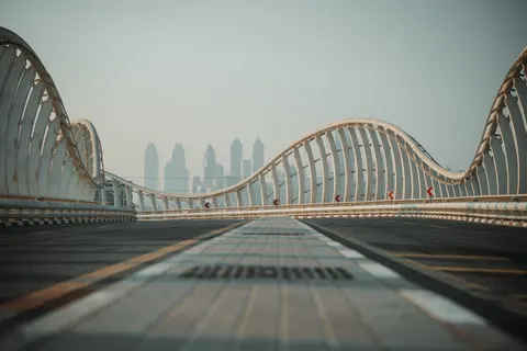 Fond d'écran Horizon de Dubaï 4K · city · 3840×2560
