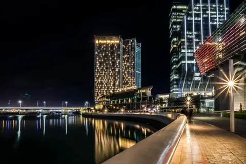 Singapore Marina 4K Wallpaper · city · 3840×2561
